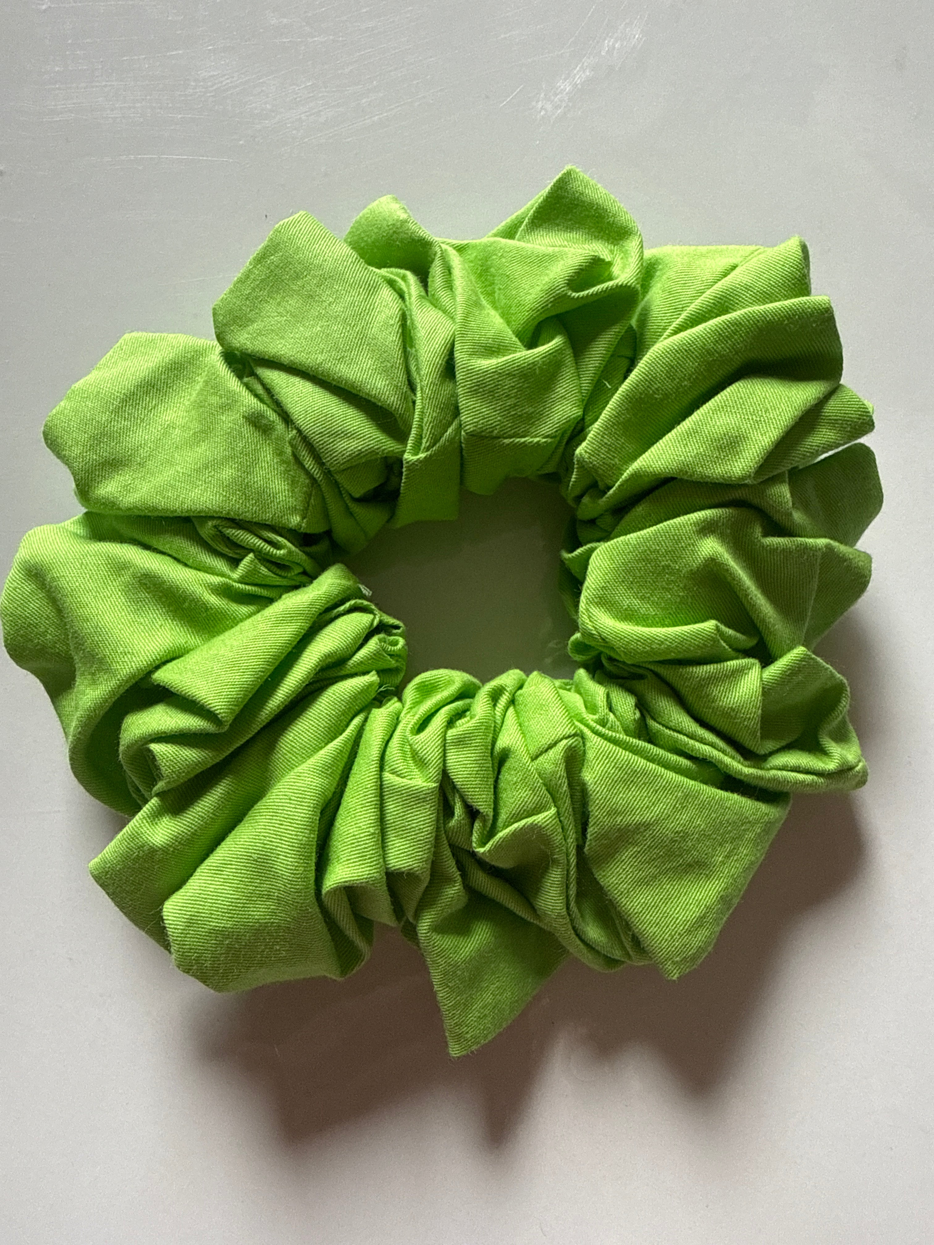 Lime Dream Large Scrunchie