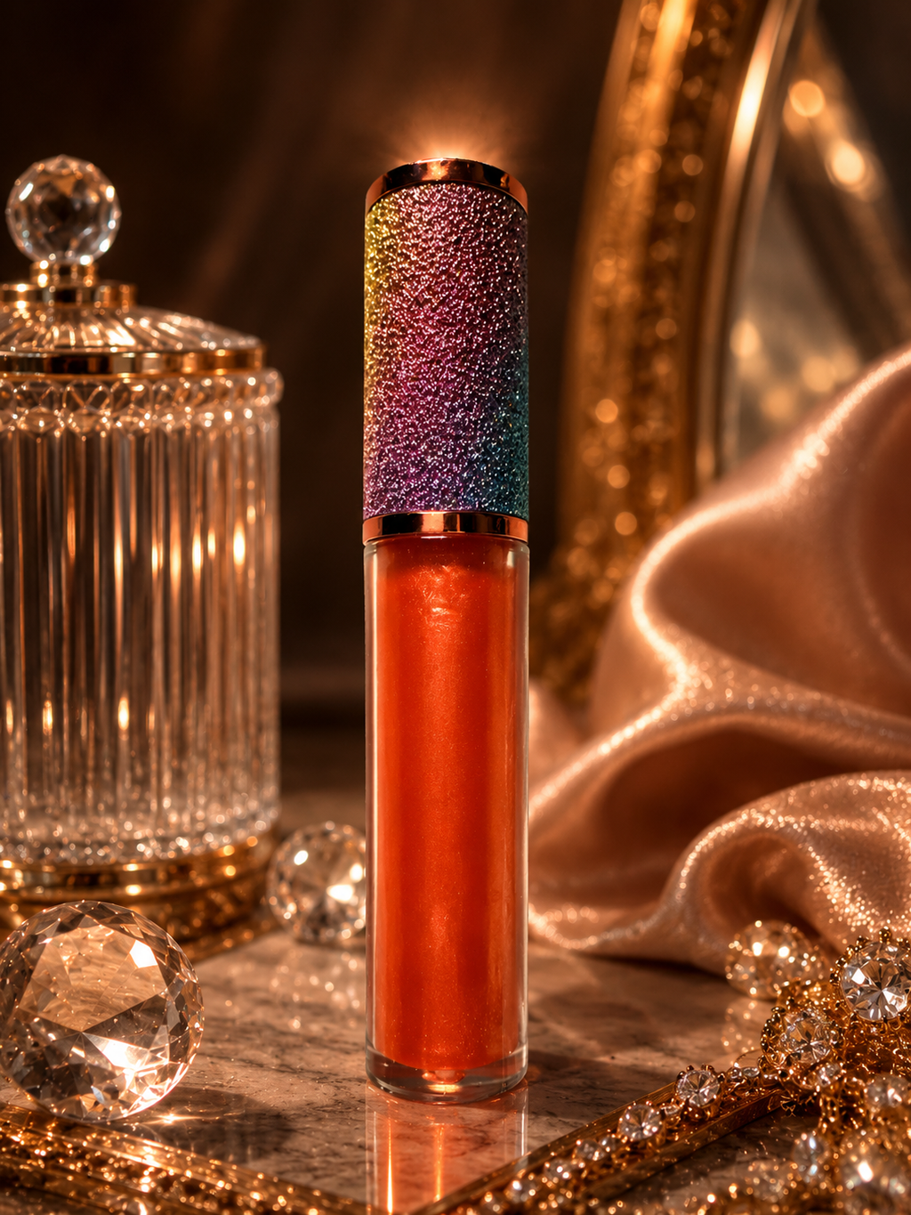 Sunset Sorbet Glitter Lip gloss