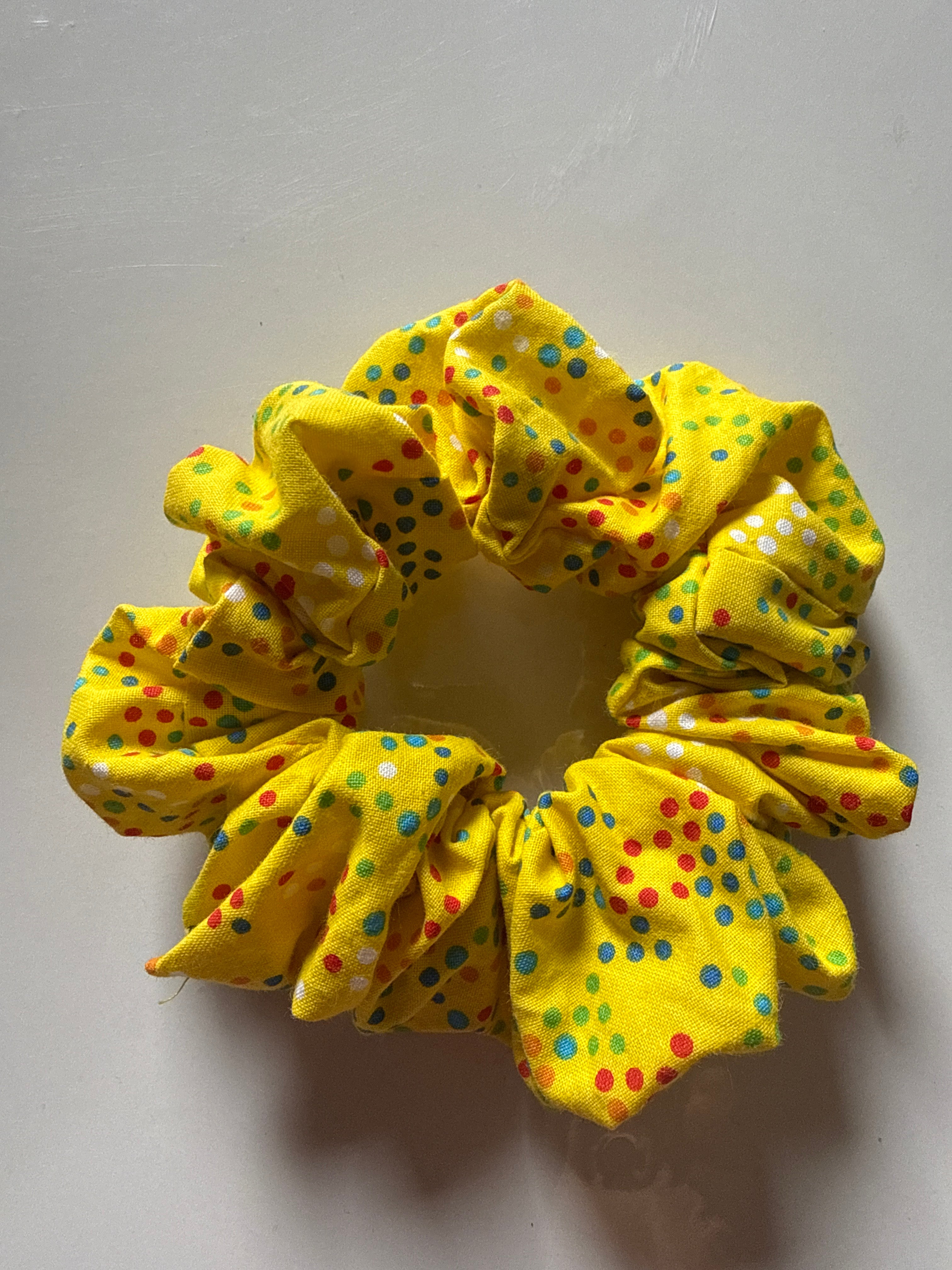 Sunshine Sprinkle Small Scrunchie